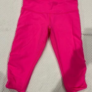 Lululemon Athletica Hot Pink leggins